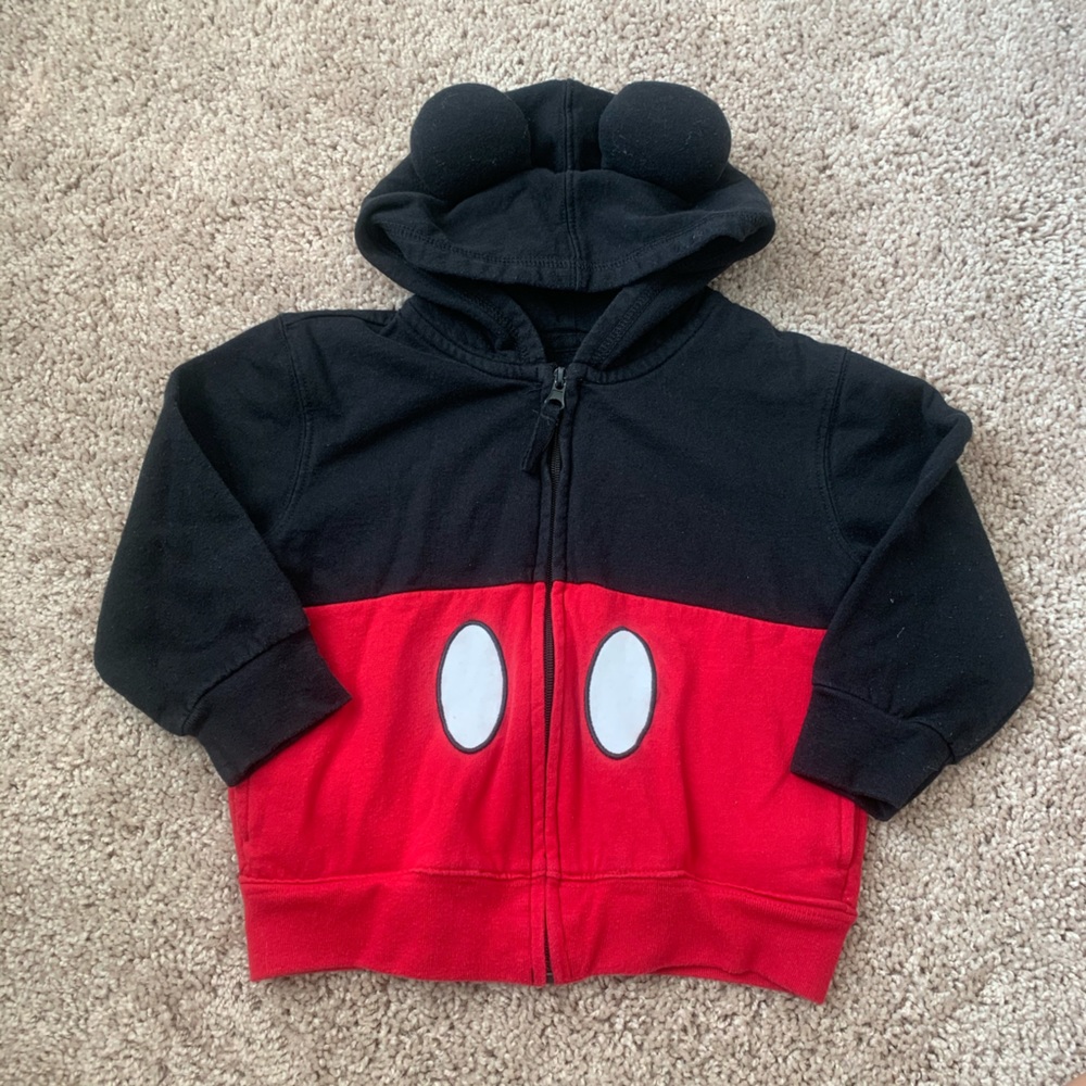 Disney Mickey Mouse Zip up Jacket 3T